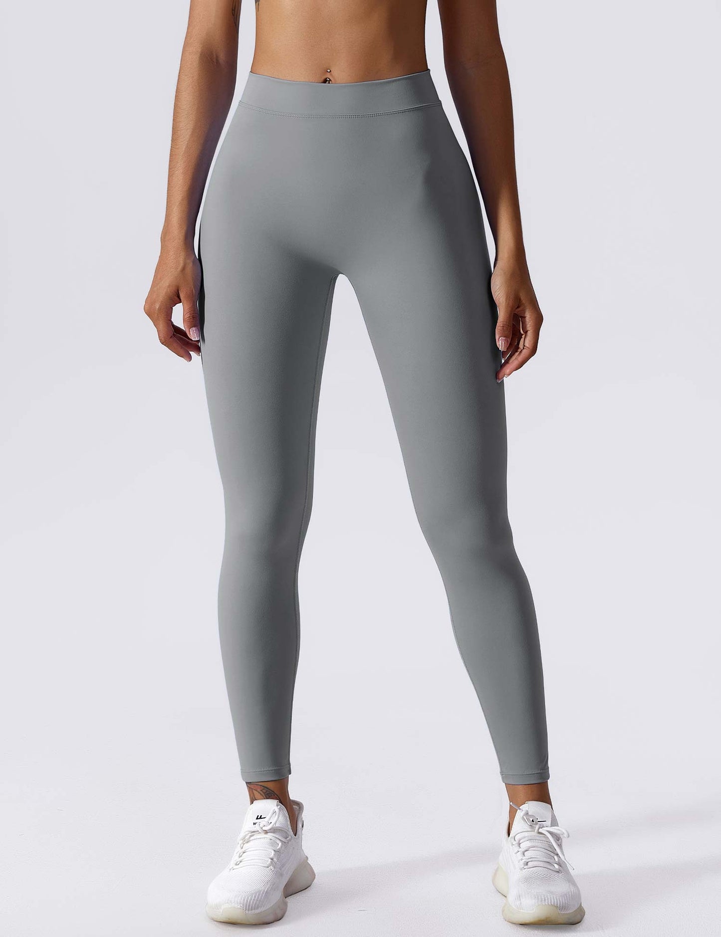 Selina Damen High-Waist Scrunch Leggings Nahtlos