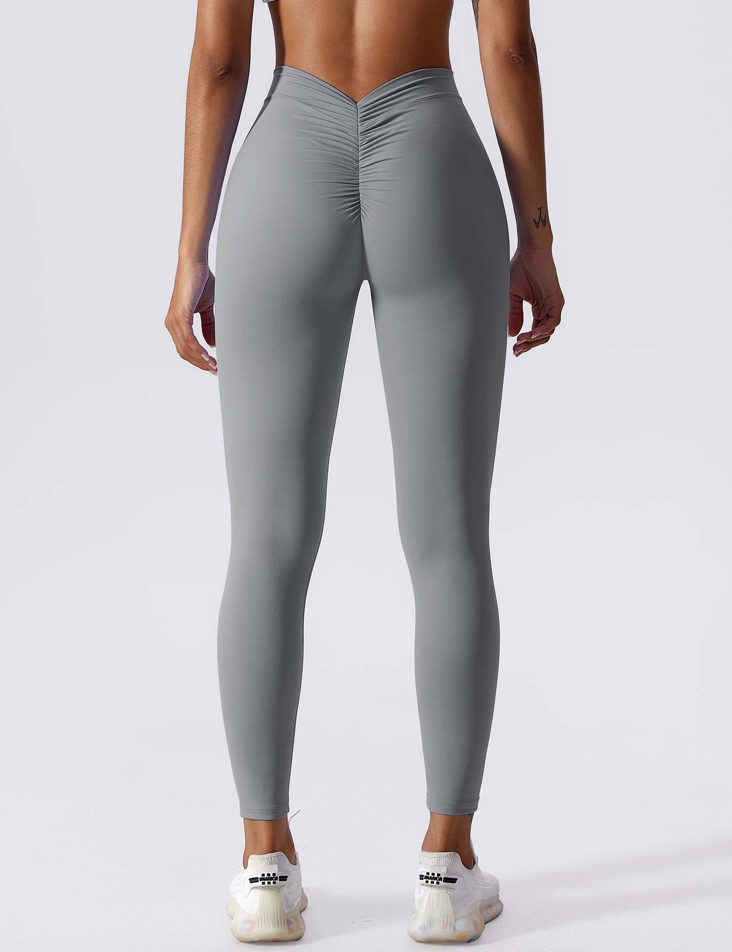 Selina Damen High-Waist Scrunch Leggings Nahtlos