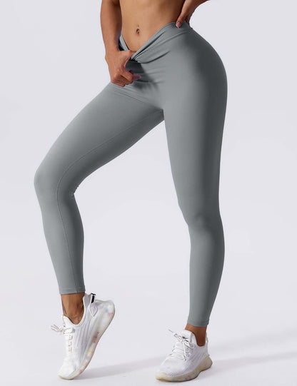 Selina Damen High-Waist Scrunch Leggings Nahtlos