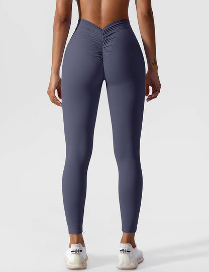 Selina Damen High-Waist Scrunch Leggings Nahtlos