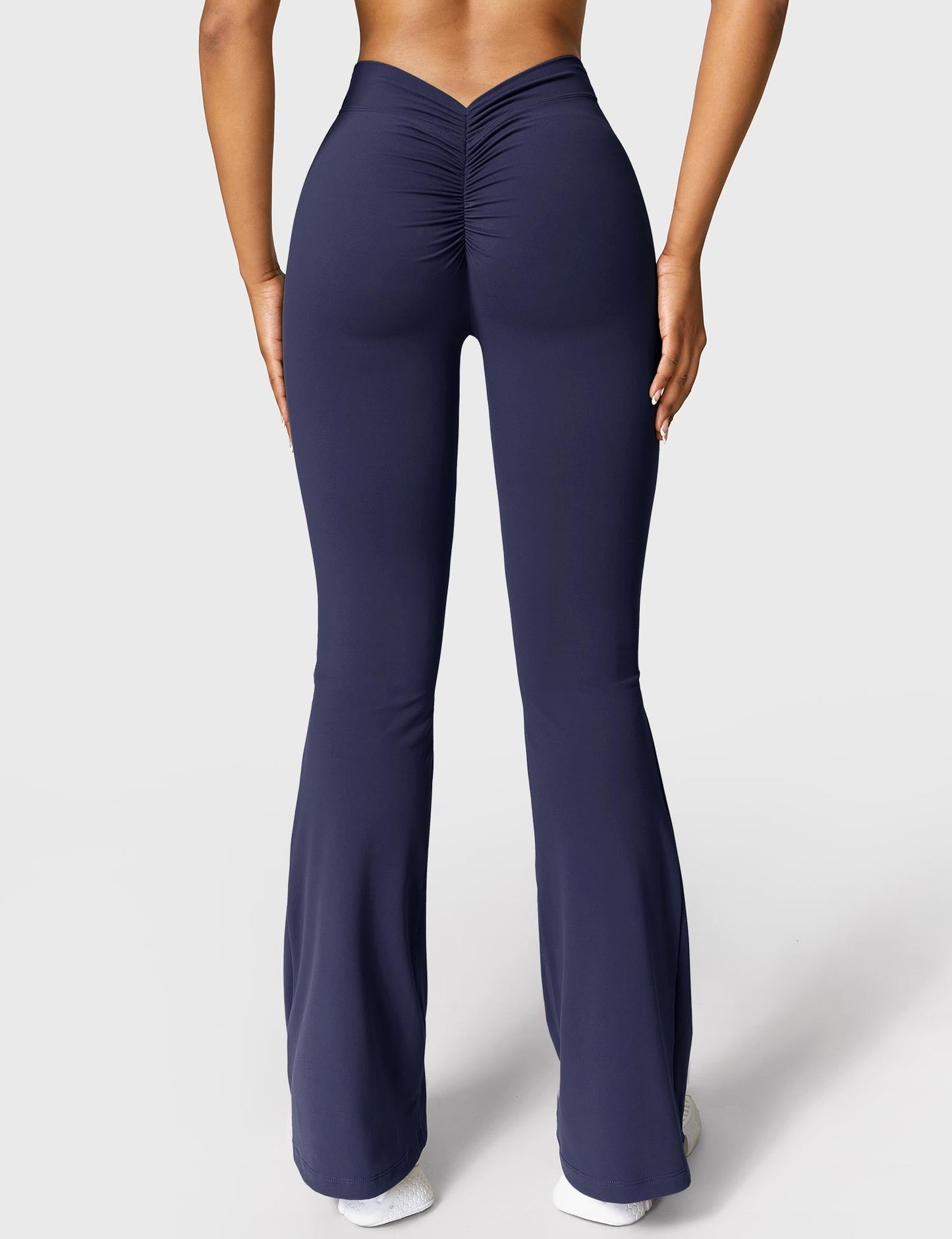 Norvielle Damen Leggings V-Ausschnitt