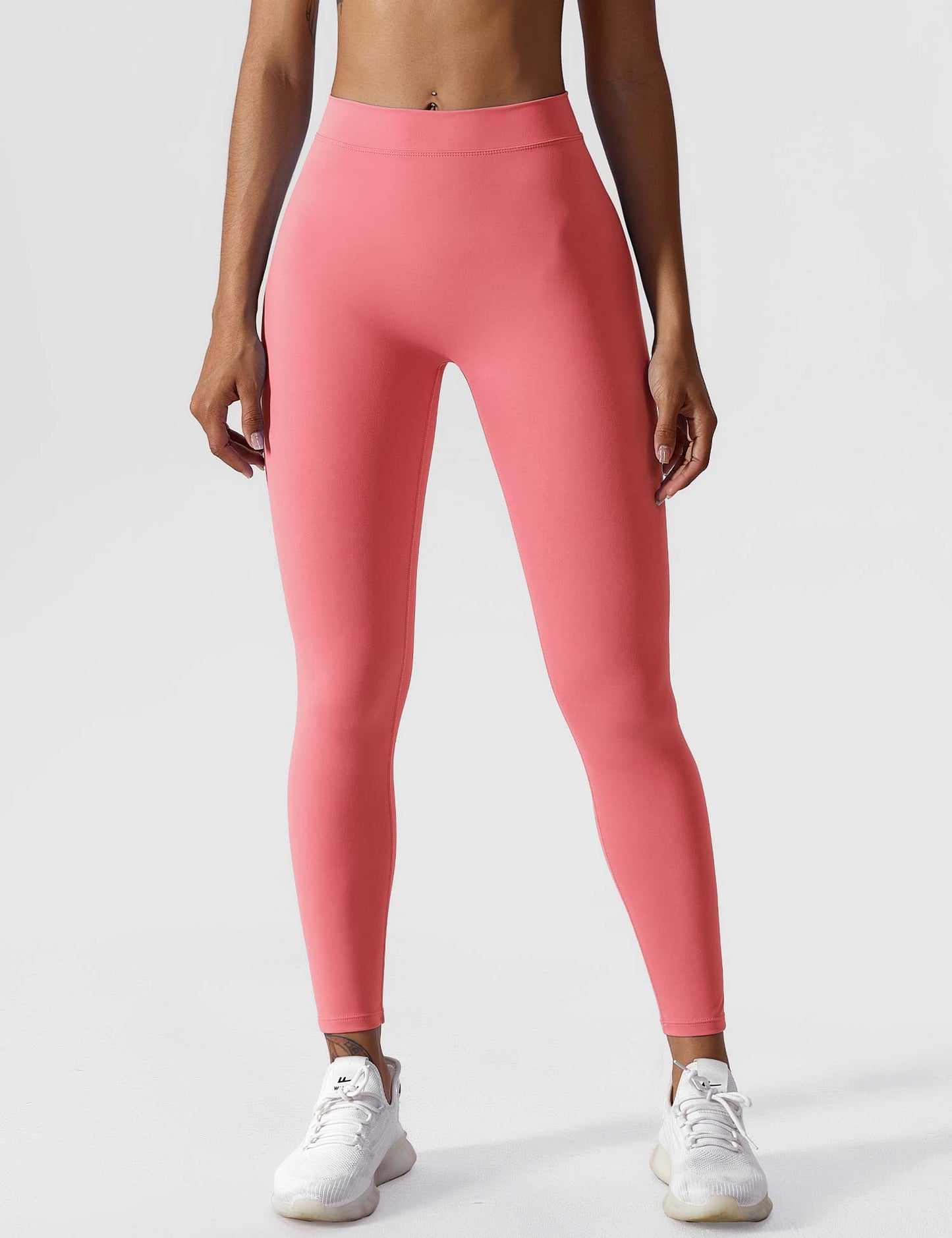 Selina Damen High-Waist Scrunch Leggings Nahtlos