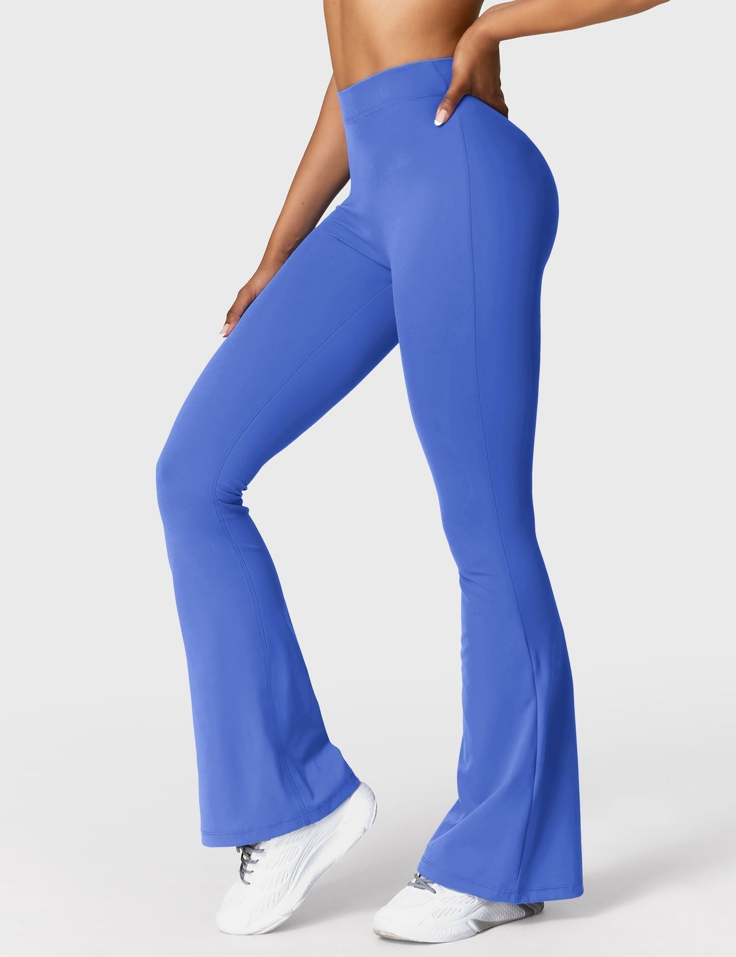 Norvielle Damen Leggings V-Ausschnitt