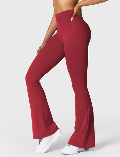 Norvielle Damen Leggings V-Ausschnitt