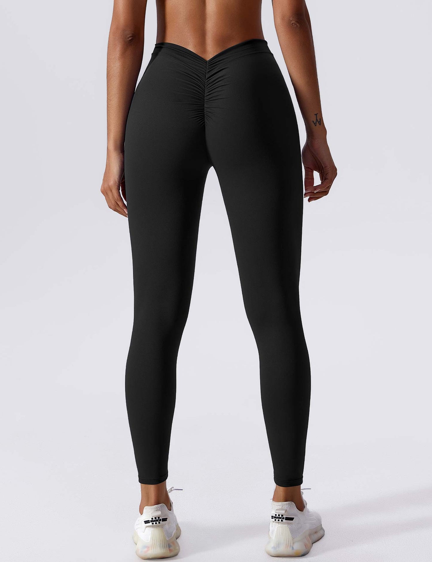 Selina Damen High-Waist Scrunch Leggings Nahtlos