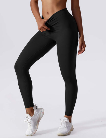 Selina Damen High-Waist Scrunch Leggings Nahtlos