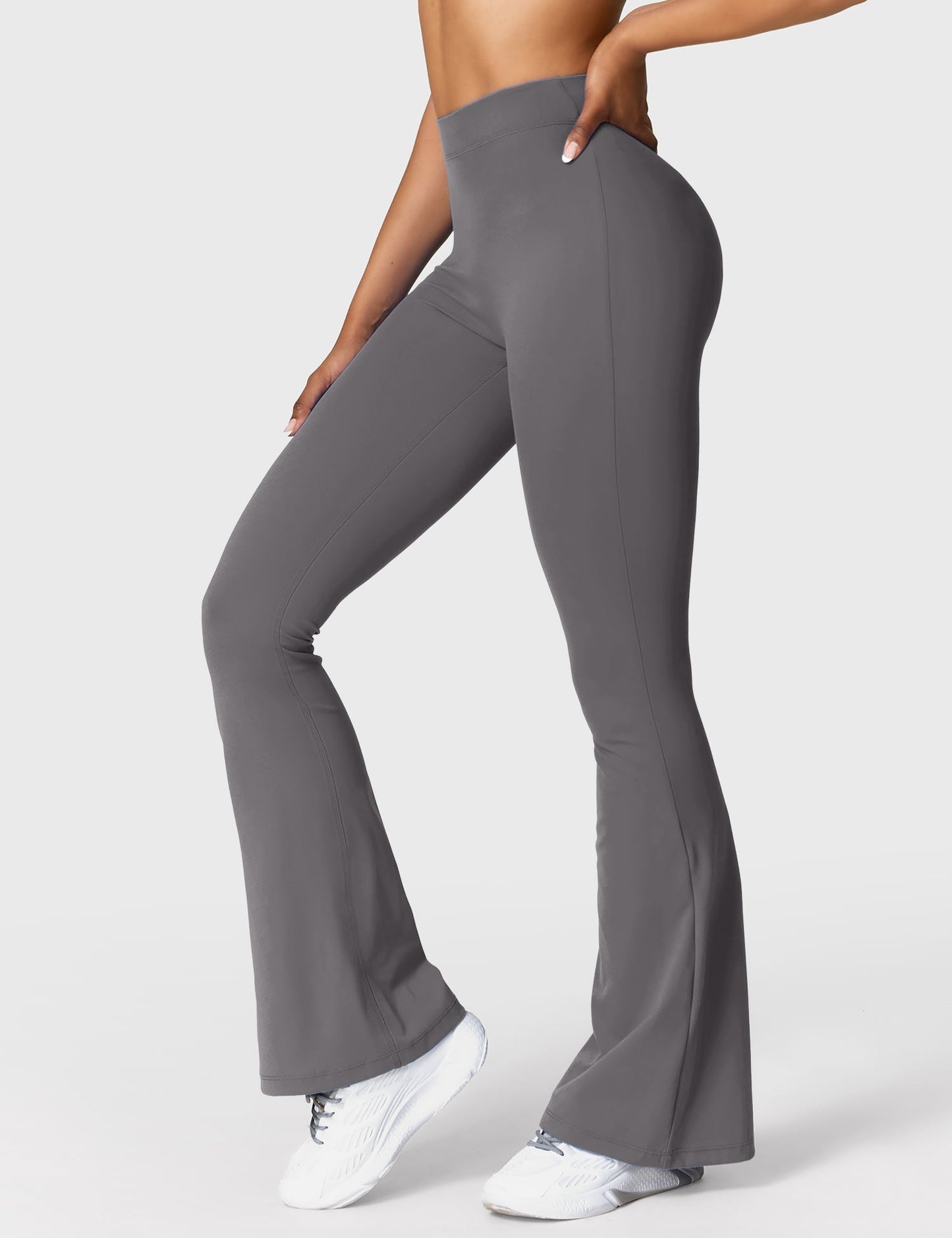 Norvielle Damen Leggings V-Ausschnitt