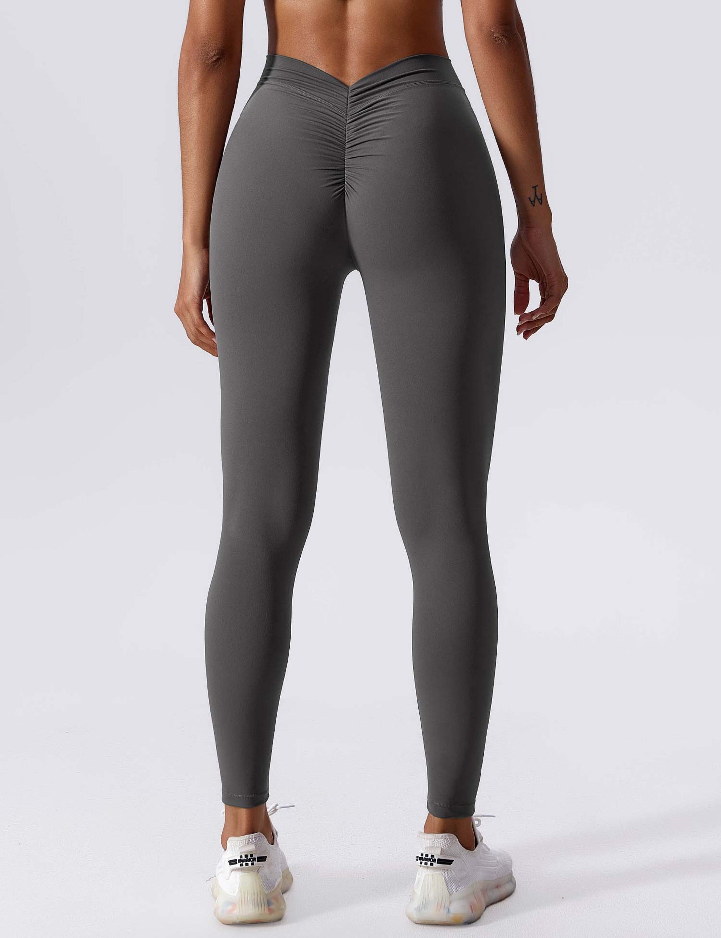 Selina Damen High-Waist Scrunch Leggings Nahtlos
