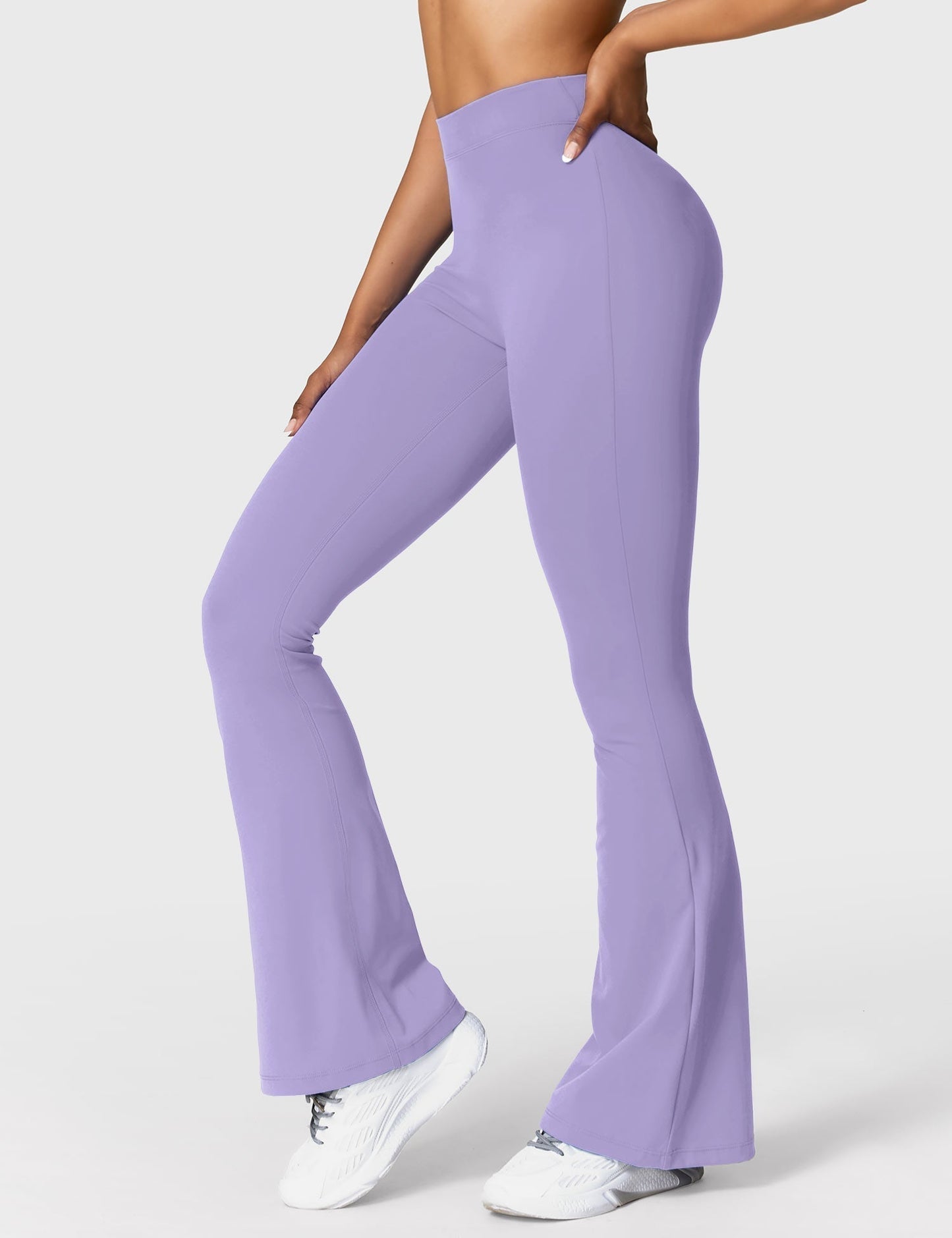 Norvielle Damen Leggings V-Ausschnitt