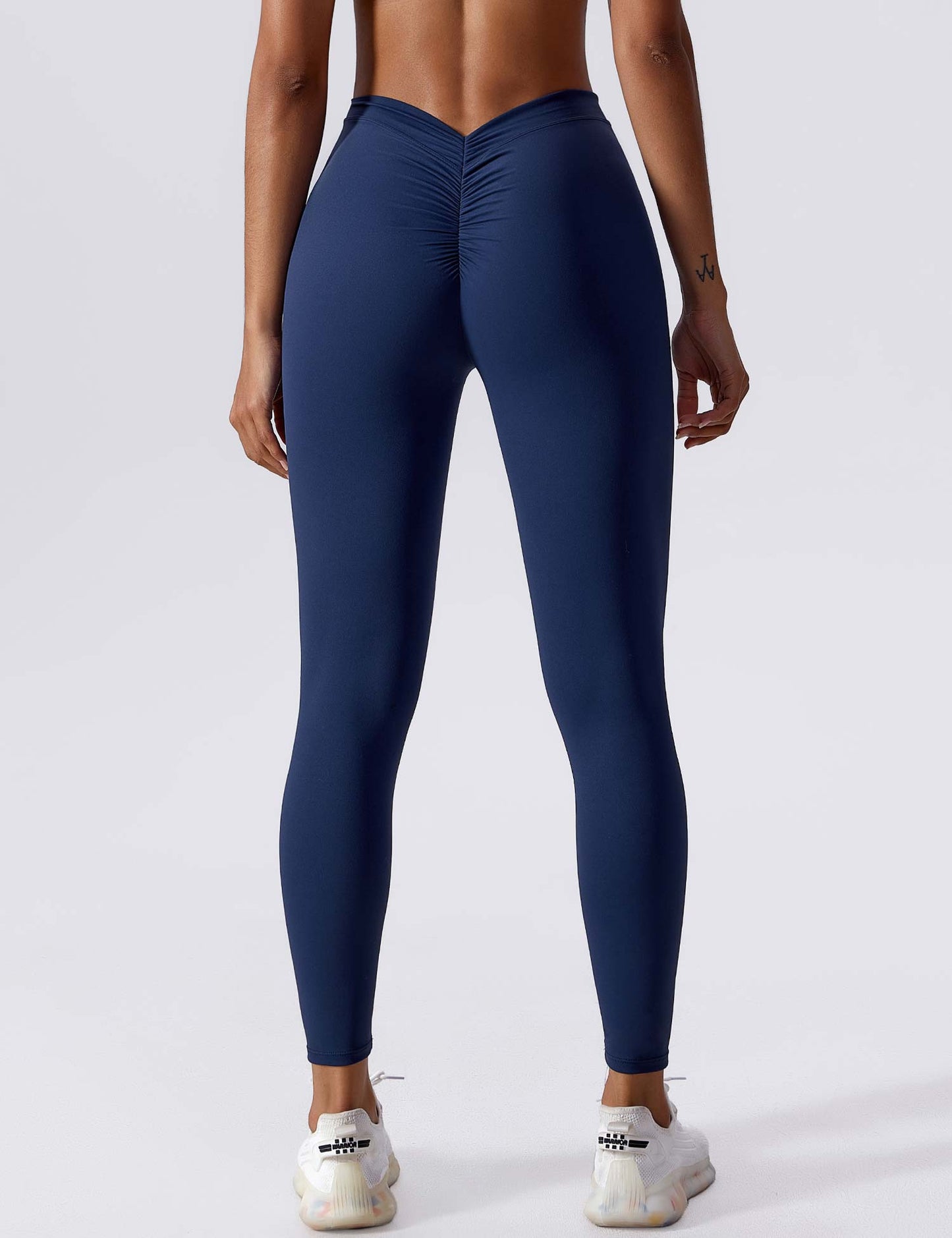 Selina Damen High-Waist Scrunch Leggings Nahtlos