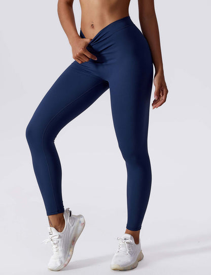 Selina Damen High-Waist Scrunch Leggings Nahtlos