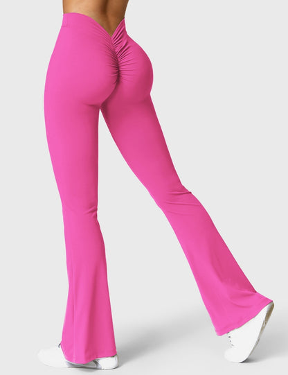 Norvielle Damen Leggings V-Ausschnitt