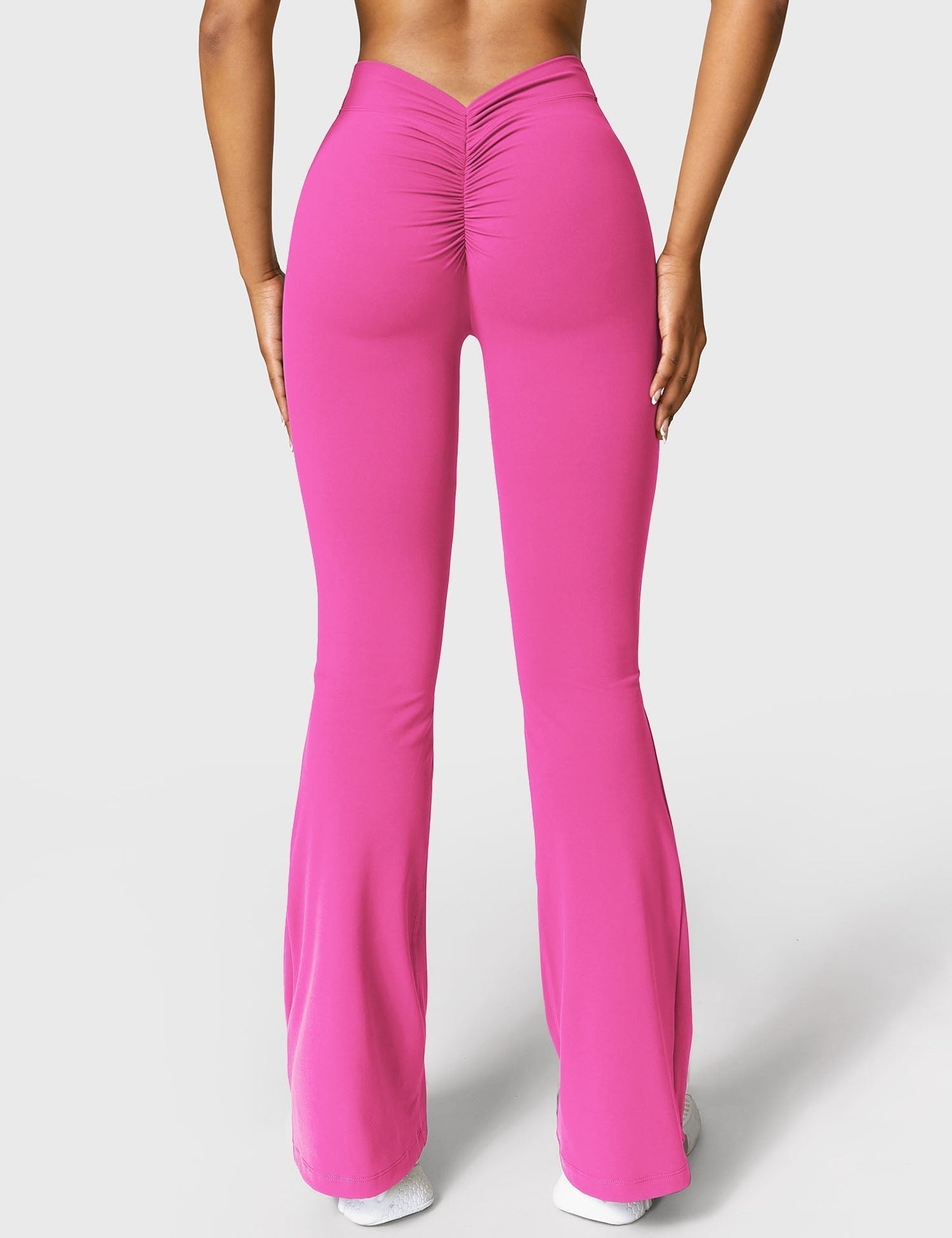 Norvielle Damen Leggings V-Ausschnitt