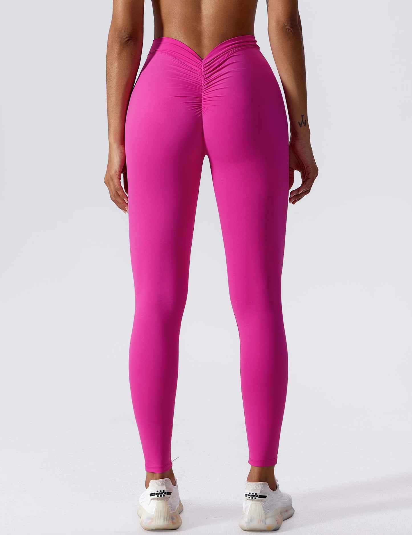 Selina Damen High-Waist Scrunch Leggings Nahtlos