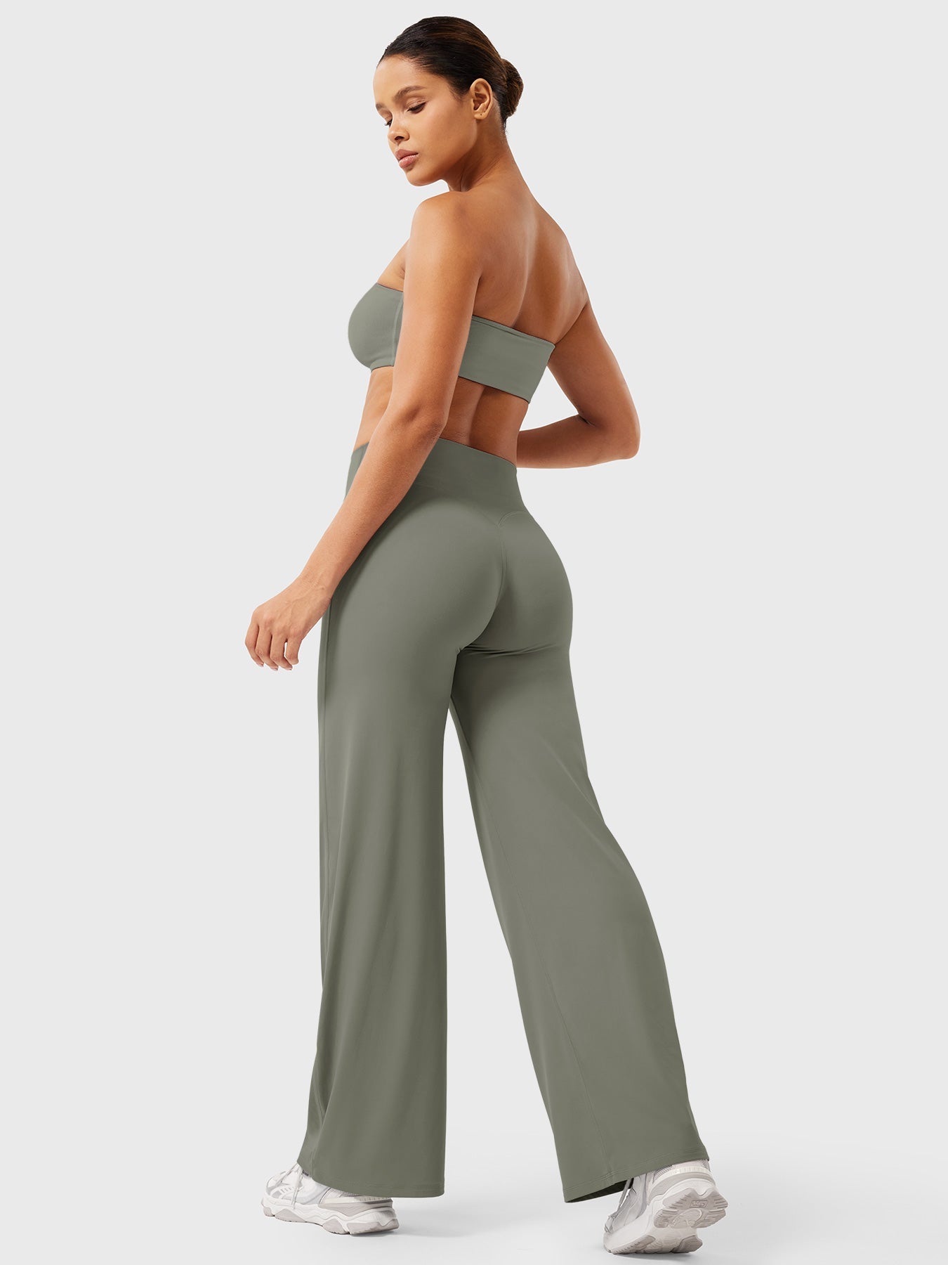 Damen Sommerhose Mit Hoher Taille