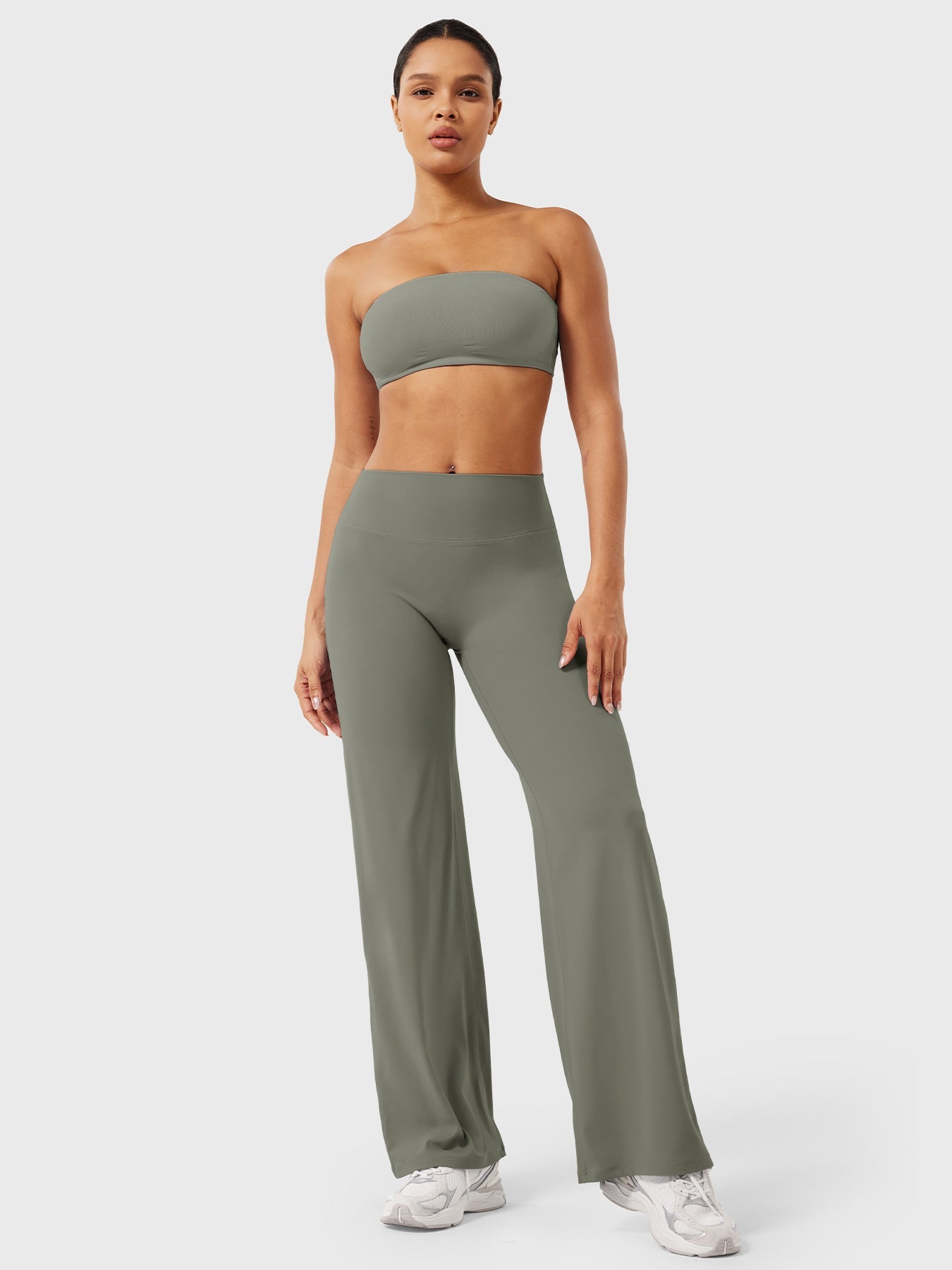 Damen Sommerhose Mit Hoher Taille