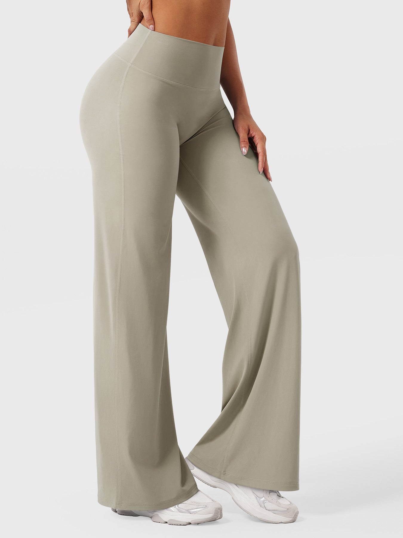 Damen Sommerhose Mit Hoher Taille