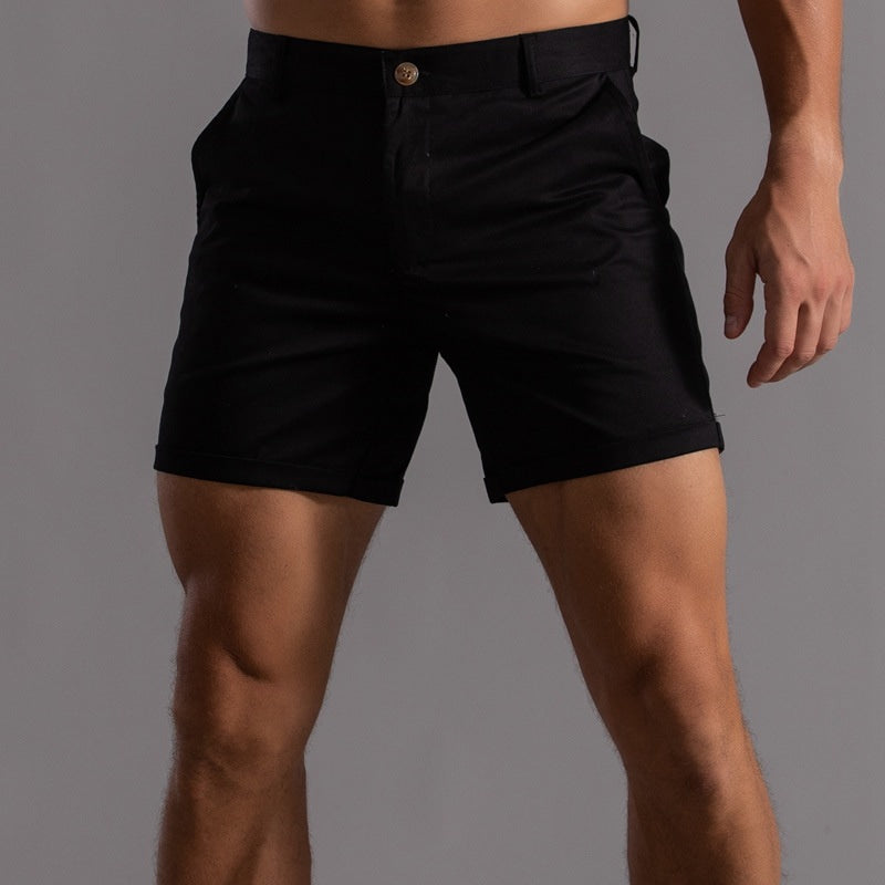 Herren Sommer Shorts Maßgeschneiderte Passform Freizeit