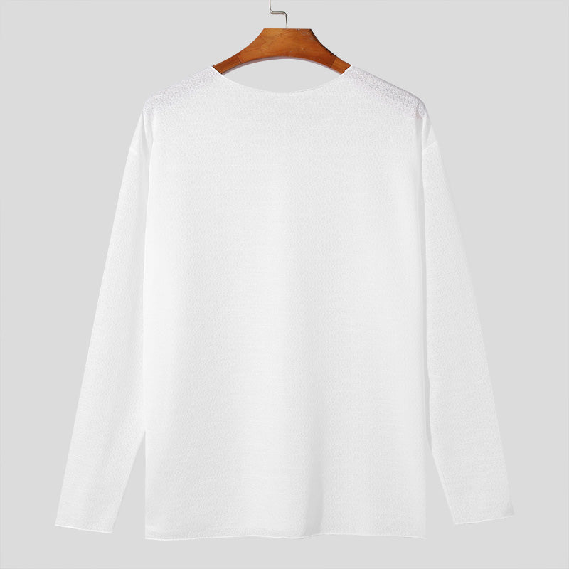 Atmungsaktives Damen T-Shirt Dünnes Oberteil Weiß - Norvielle
