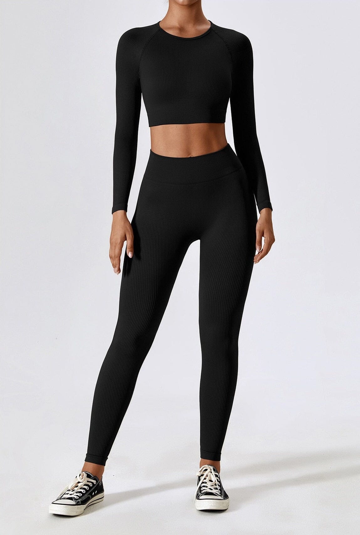 Zahara Damen Nahtloses Zweiteiliges Sport-Outfit