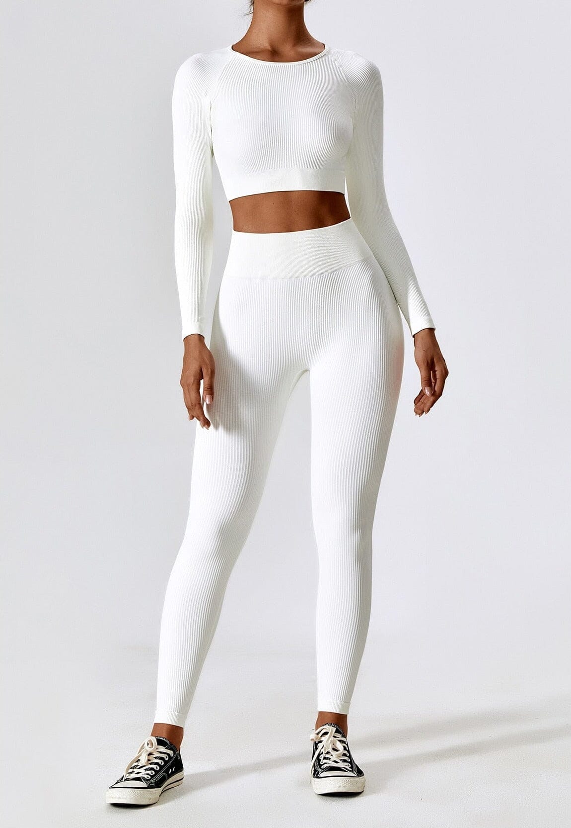 Zahara Damen Nahtloses Zweiteiliges Sport-Outfit
