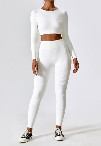 Zahara Damen Nahtloses Zweiteiliges Sport-Outfit