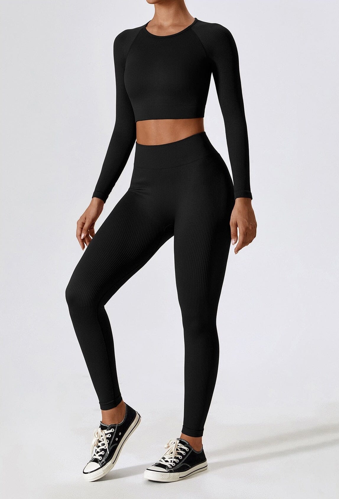 Zahara Damen Nahtloses Zweiteiliges Sport-Outfit