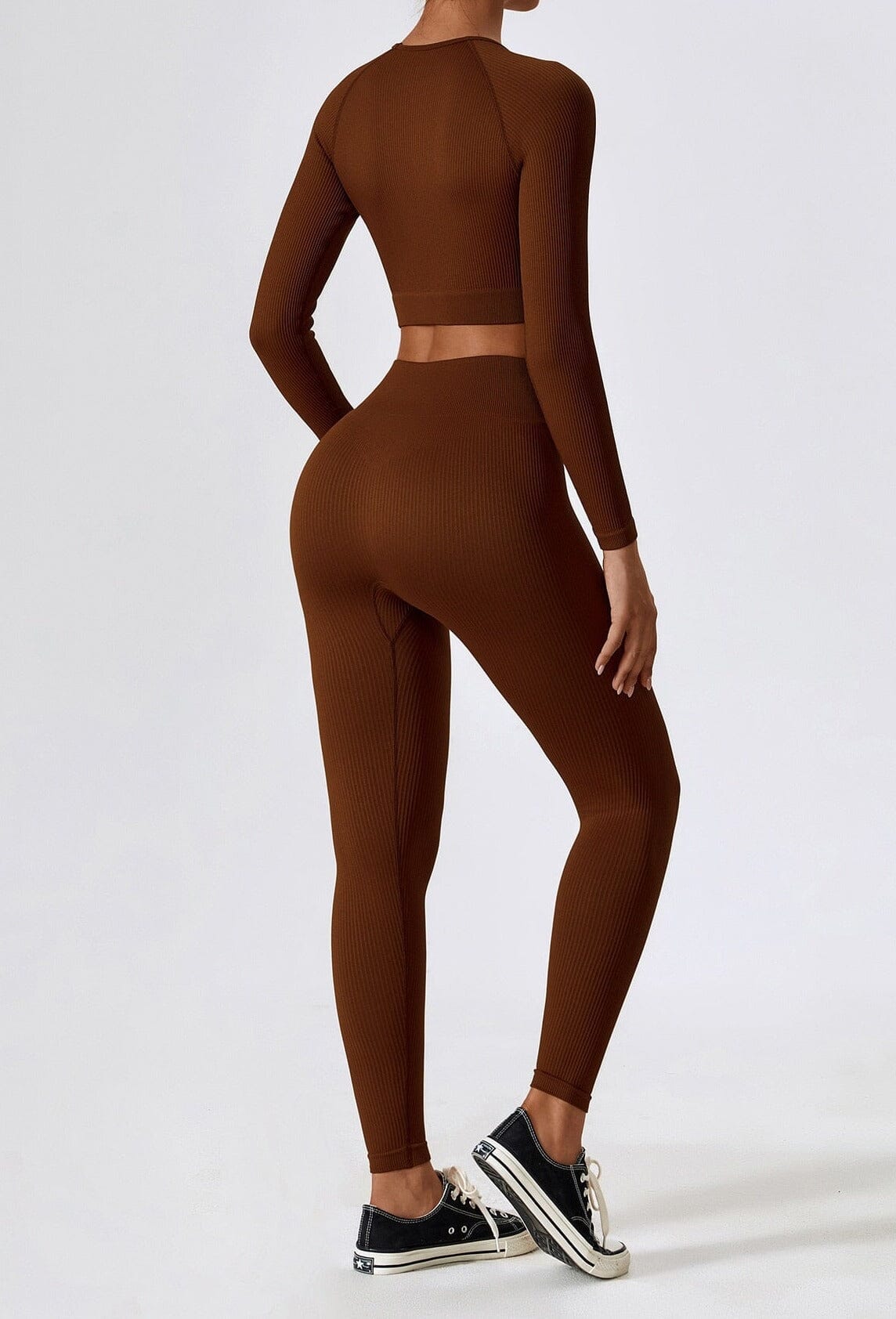 Zahara Damen Nahtloses Zweiteiliges Sport-Outfit