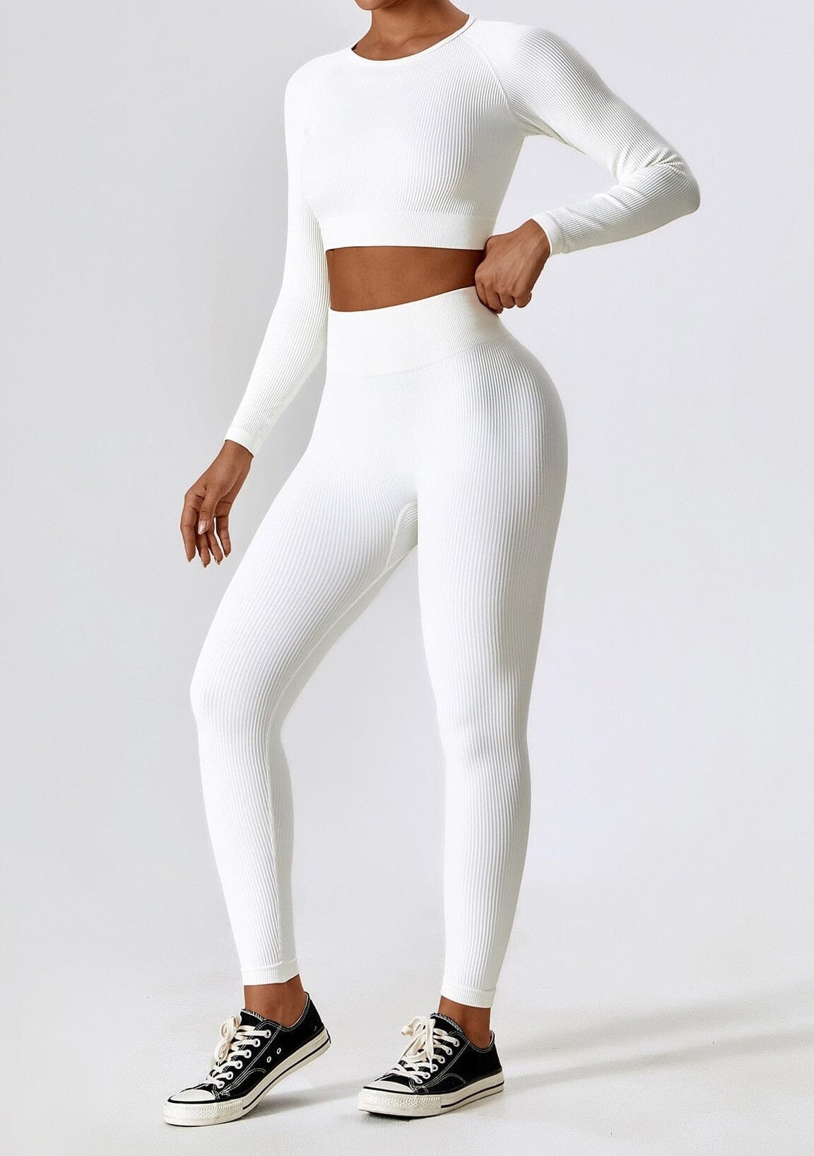 Zahara Damen Nahtloses Zweiteiliges Sport-Outfit - Norvielle