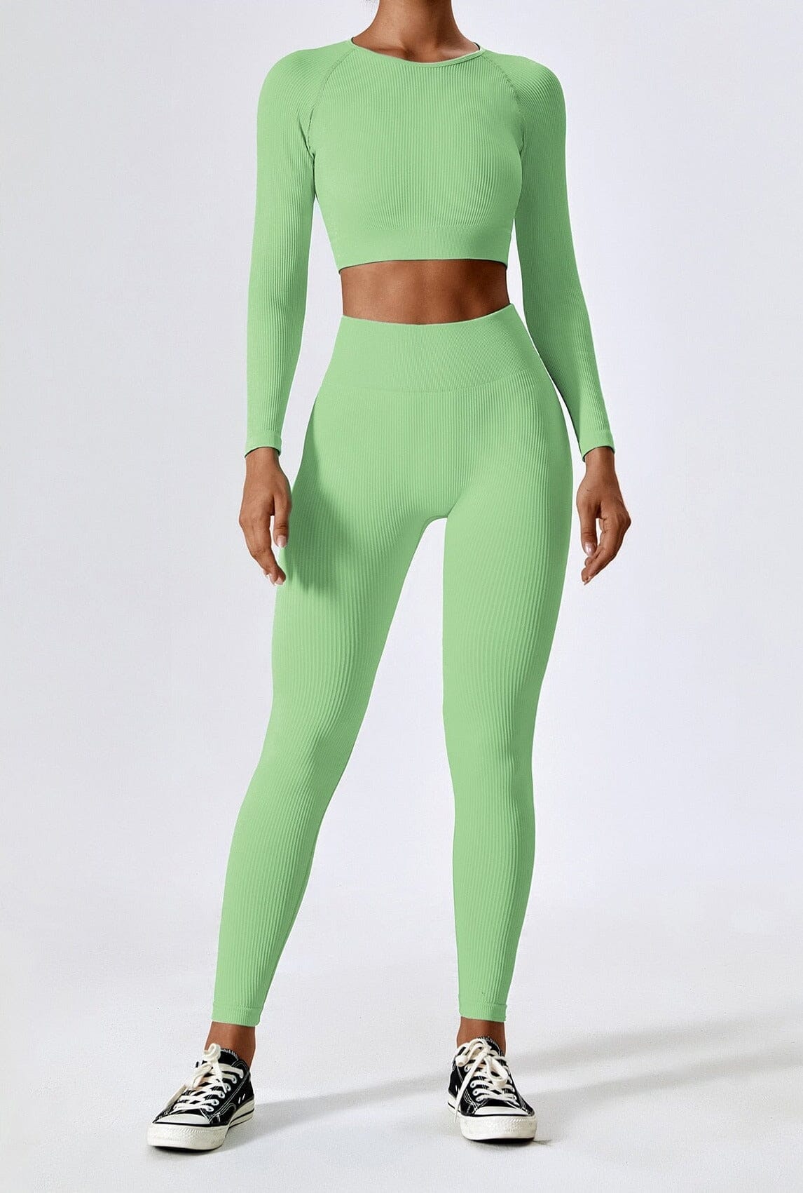 Zahara Damen Nahtloses Zweiteiliges Sport-Outfit