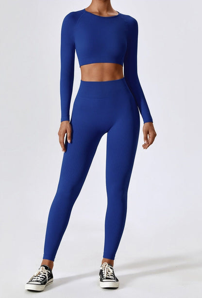 Zahara Damen Nahtloses Zweiteiliges Sport-Outfit
