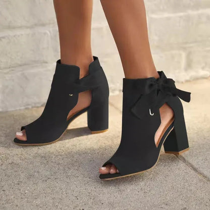 Norvielle Damen Schnür Stiefeletten