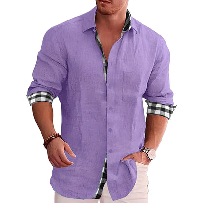 Herren Kurzarmshirt Gerades Design